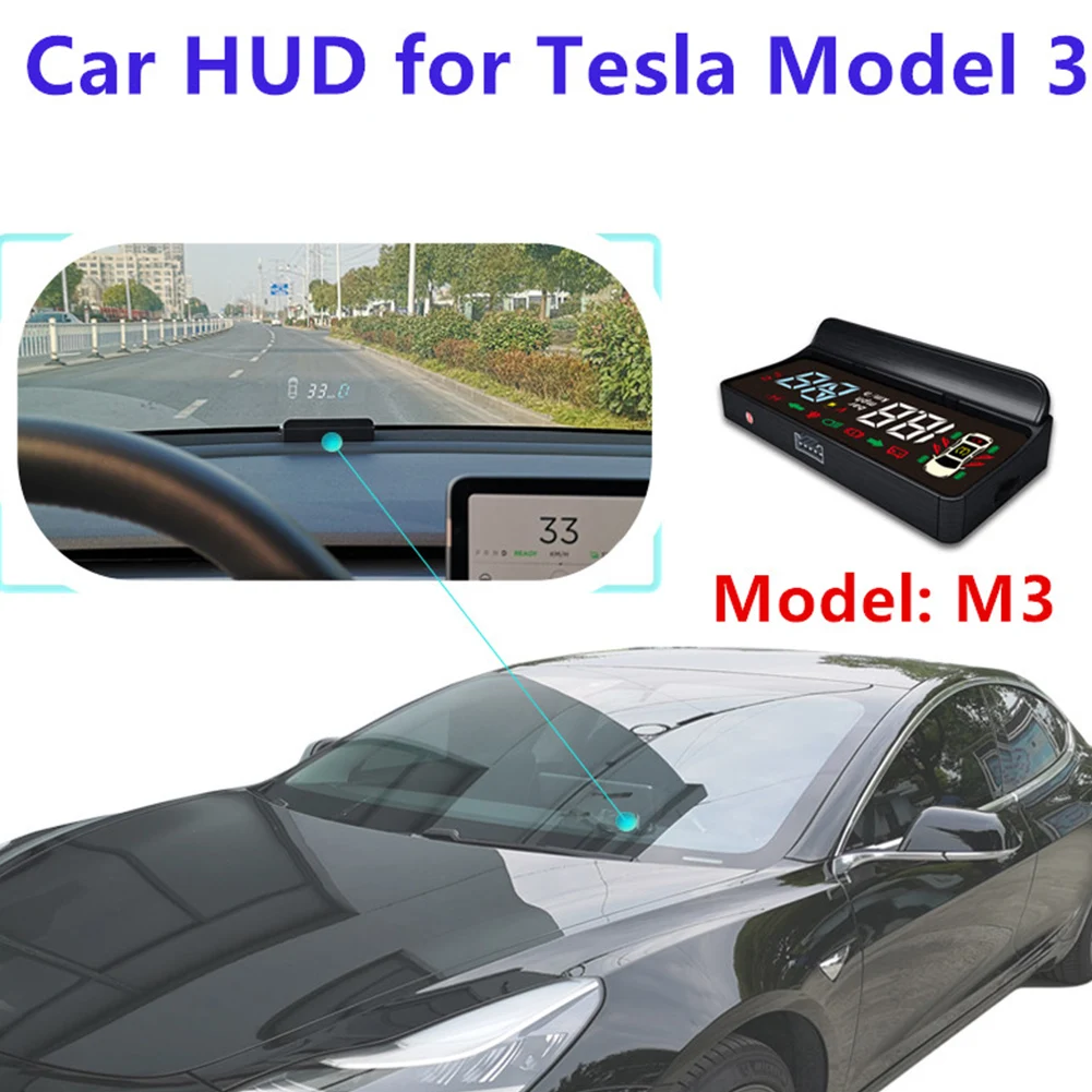 Система бортовой диагностики автомобиля Tesla Model 3 OBD дисплей отображение