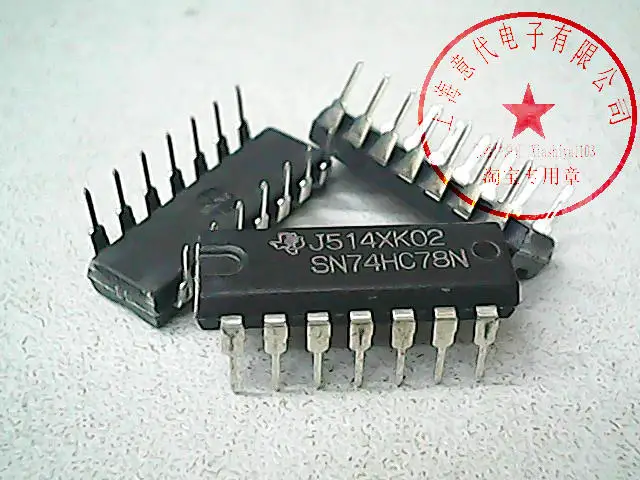 SN74HC78N 74HC78|Интегральные схемы| |