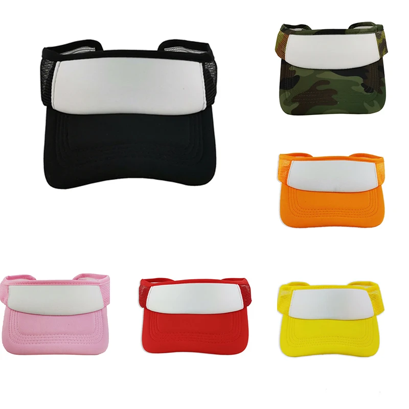 

50 шт./лот DIY сублимационная бейсбольная Кепка От Солнца теннисная Кепка белые заготовки ручная роспись граффити рекламная печать трансферн...