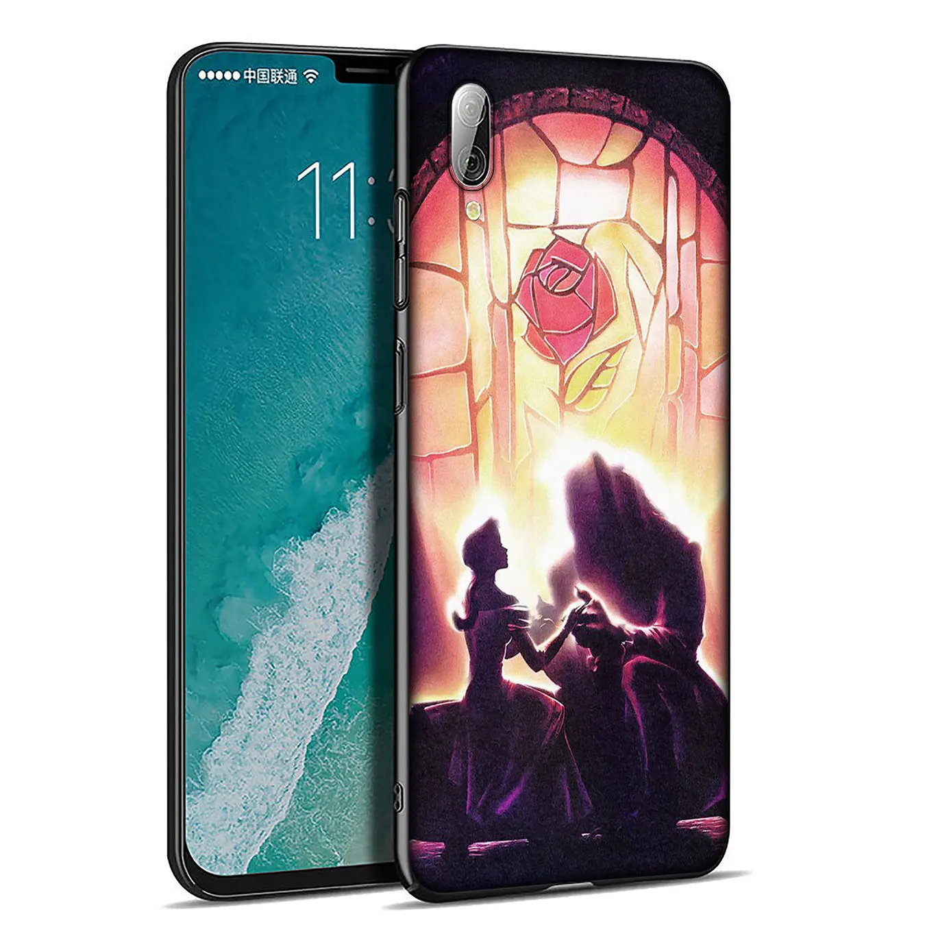 Мягкий силиконовый чехол Beauty and the Beast для телефона Xiaomi Redmi Note 8 8T 8A 7 7A 6 6A 5 5A K30 K20 Pro GO
