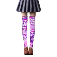 game lolita stockings over knee sexy thigh stocking cute novelty velvet stockings cosplay accessories 5sw43