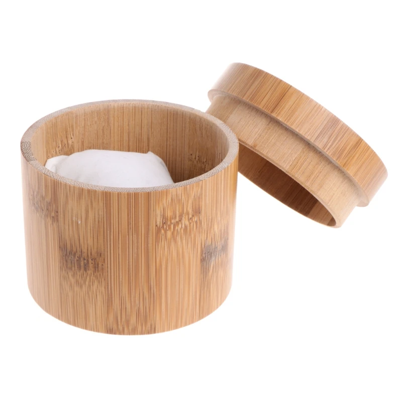 

Elegant Bamboo Watch Gift Box Jewelry Display Cylindric Storage Case With Pillow
