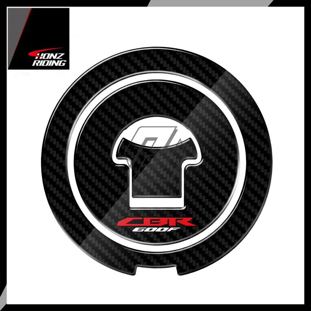 

For Honda CBR600F F2 F3 F4 F4i 1987-2006 3D Carbon-look Motorcycle Fuel Gas Cap Protector Decals