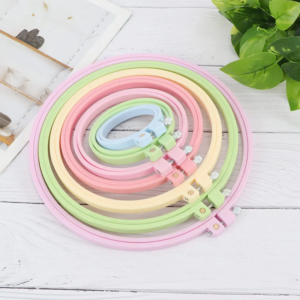 1 шт. детская пластиковая круглая петля для рукоделия|Швейные инструменты и