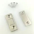 Плоские мощные дверные защелки, сильный магнит, защелка, заглушки, дверной ограничитель для шкафа, шкафа