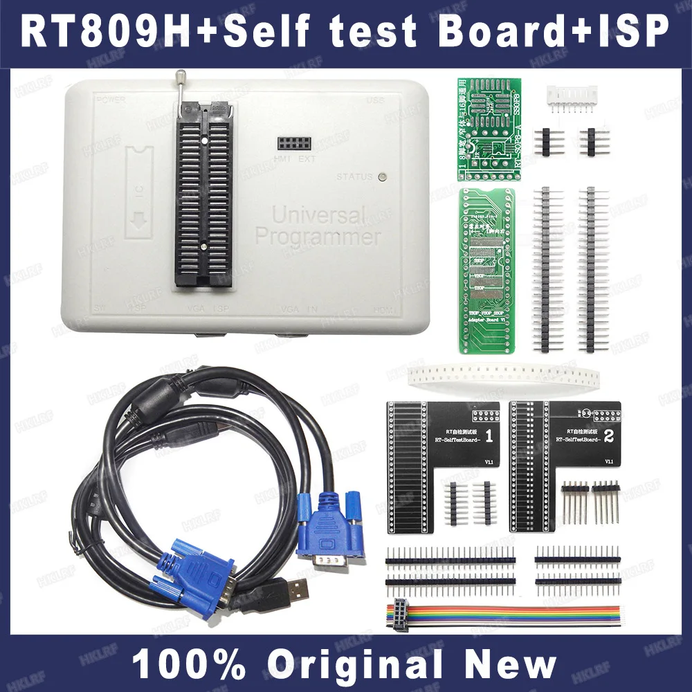 

Original New EMMC Programmer RT809H With Self Test Board Best Qaulity Worth Buying NO Regrets Good Price Feer Shipping