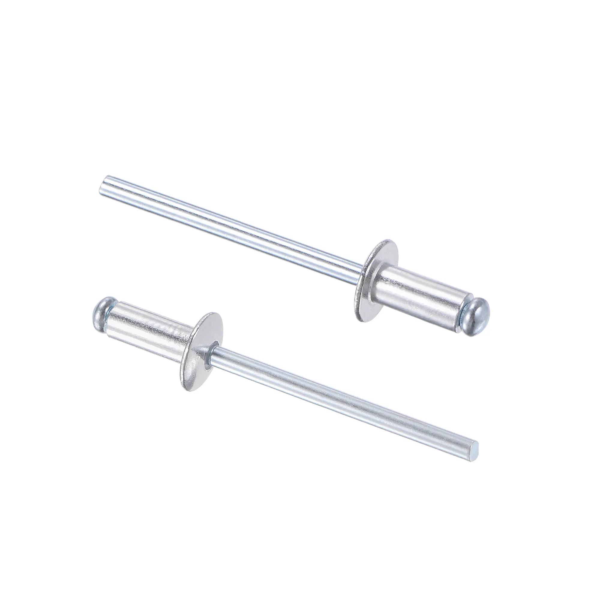 

Uxcell Blind Rivets , Aluminum Pull Rivets Core Decoration Rivets 4mm Diameter 10mm Grip Length Silver Tone , 60pcs