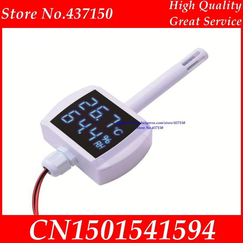 Настенный датчик температуры и влажности зонд 4-20 мА/0-10 в 0-5 В светодиодный