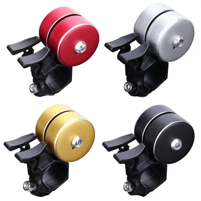 Двойной щелчок велосипедный Звонок на руль для велосипеда сигнальный сигнал MTB