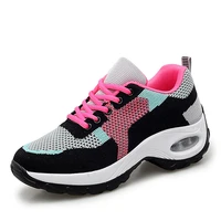 spring and autumn light soft sole comfortable wear resistant rocking shoes mesh air cushion shoes women shoes joker sports shoes