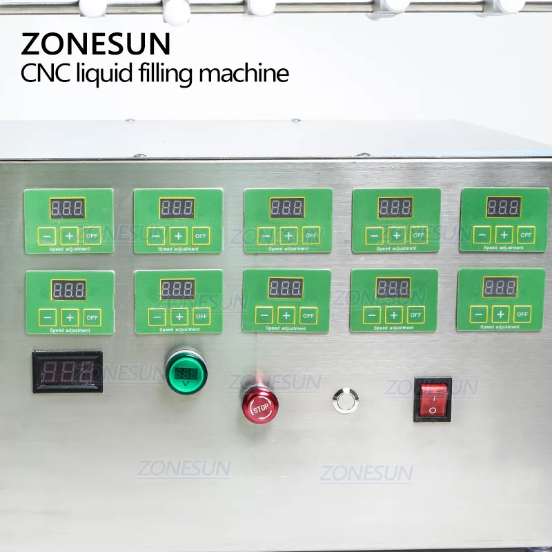Электрический насос ZONESUN с цифровым управлением аппарат для розлива жидкости