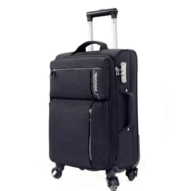 Oxford Travel Luggage Suitcase  Men Travel Rolling luggage bag On Wheels Spinner suitcase Travel Wheeled Suitcase trolley bag