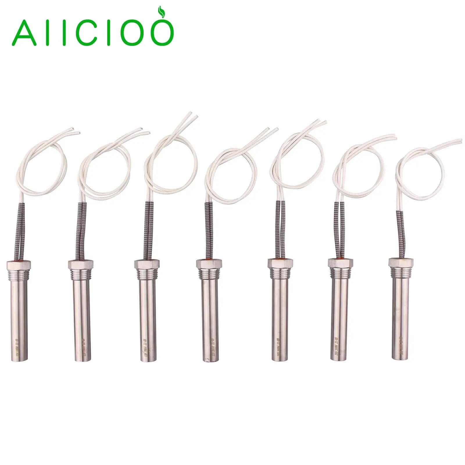 

AIICIOO 12V Heating Element 1/2" Thread Cartridge Heater 100W/150W/200W/300W