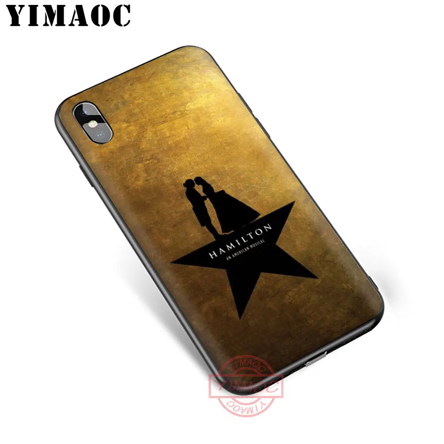 YIMAOC Hamilton Musical Lyrics Soft Silicone Case Cover for Apple iPhone 5 5S SE 6 6S 7 8 Plus X XS XR 11 Pro Max Back Shell | Мобильные