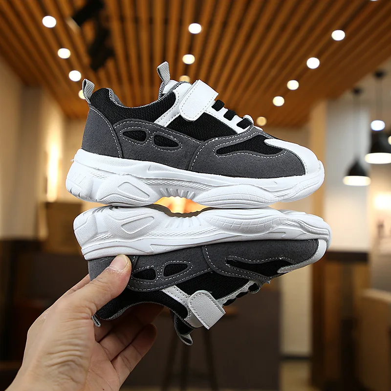 Модная дышащая Спортивная обувь для мальчиков 2020 детская повседневная на весну и