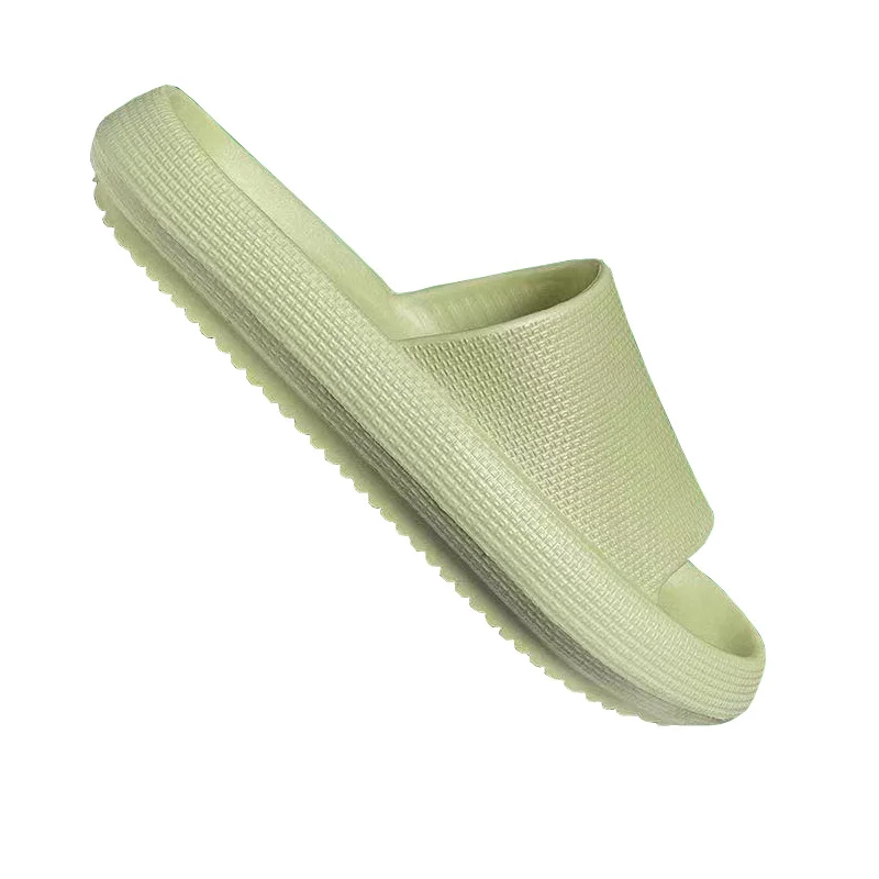 

2021 new thick soled deodorant slippers women's summer home bathroom antiskid couple home men's cool slippers