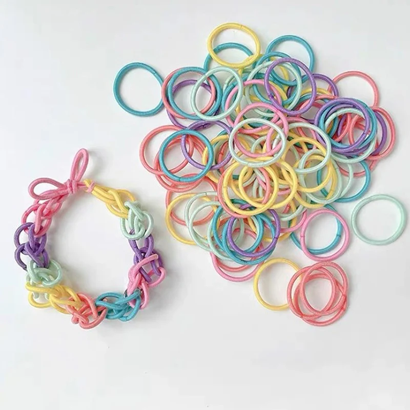

1 шт., разноцветная резинка для волос для девочек