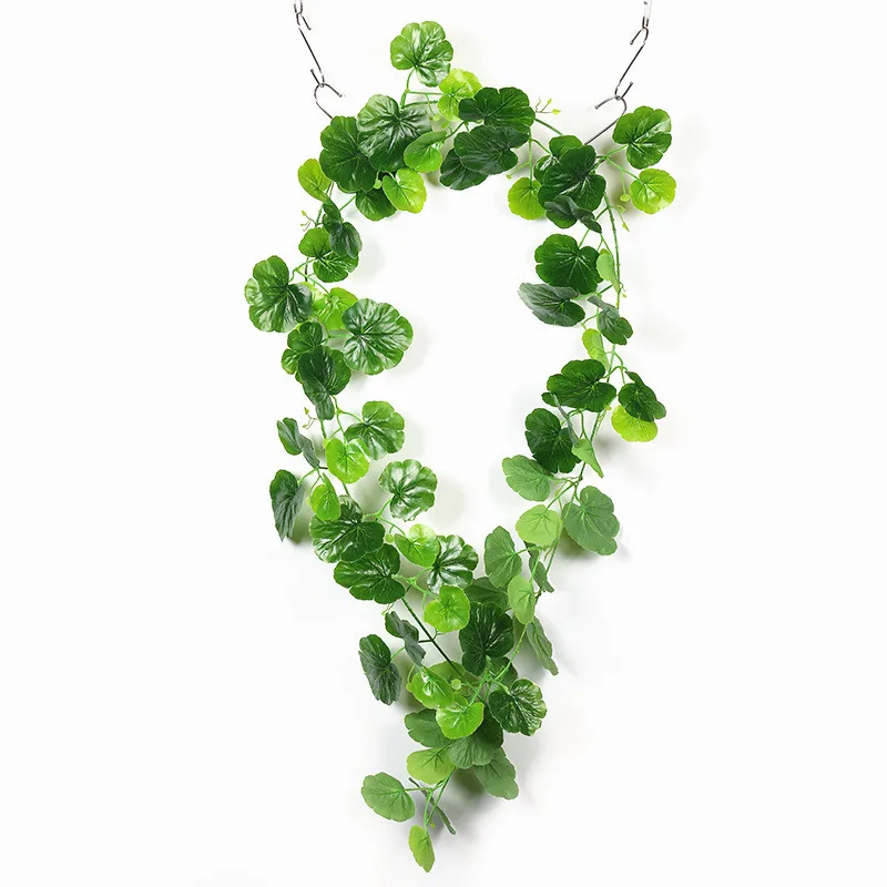 

4 шт. 210 см латексная ткань зеленое искусственное растение Bagonia Leaf Vine гирлянда настенные подвесные поддельные растения Свадебный домашний де...