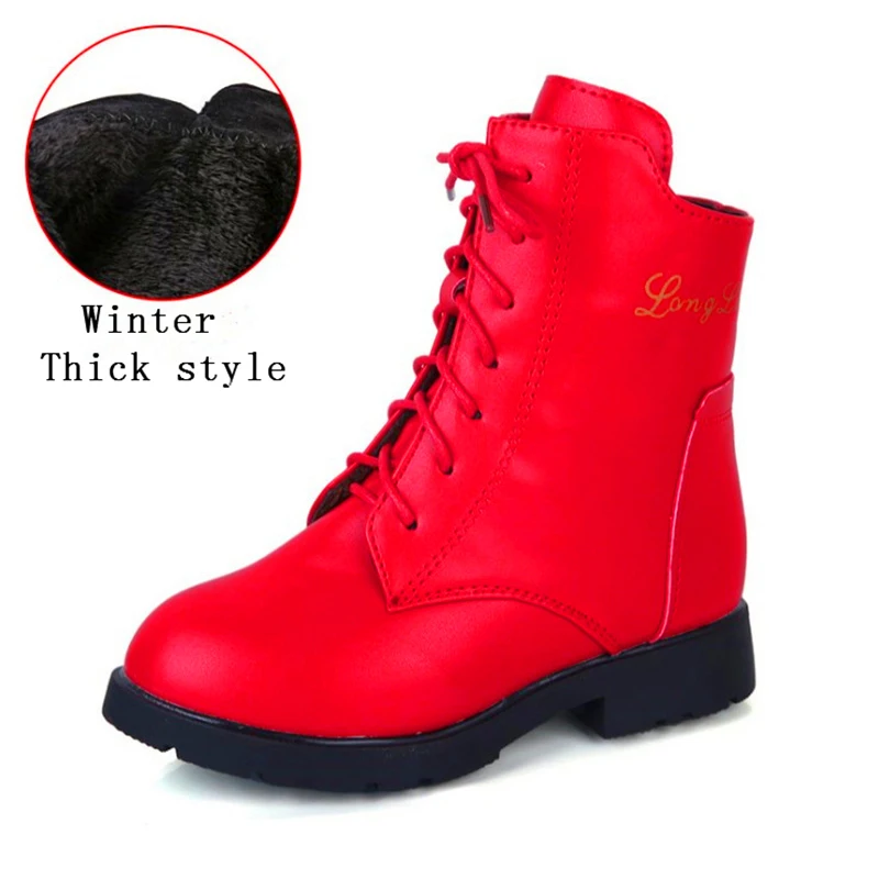 Зимние сапоги для девочек новинка 2019 модная детская обувь принцессы плюшевые до