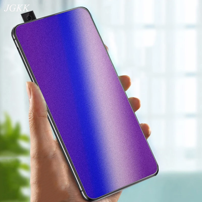 Анти синее матовое закаленное стекло для Huawei Honor 9X Pro анти синий матовый протектор