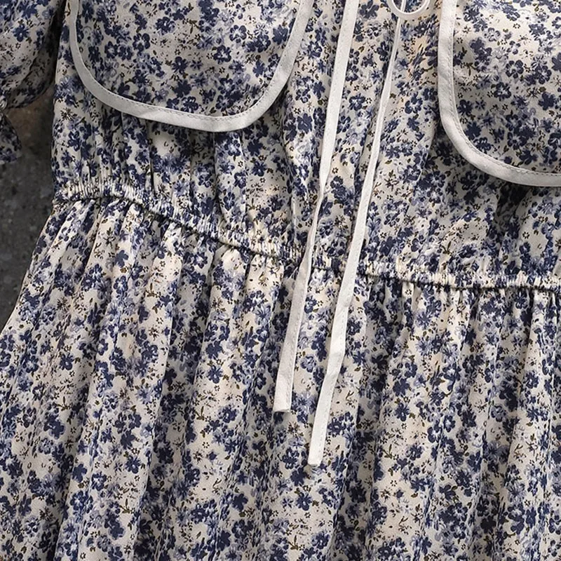 

Plus Size Women Summer A-line Long Dress New Arrival 2021 Fashion Original Design V-neck Print Ladies Elegant Party Dresses W183