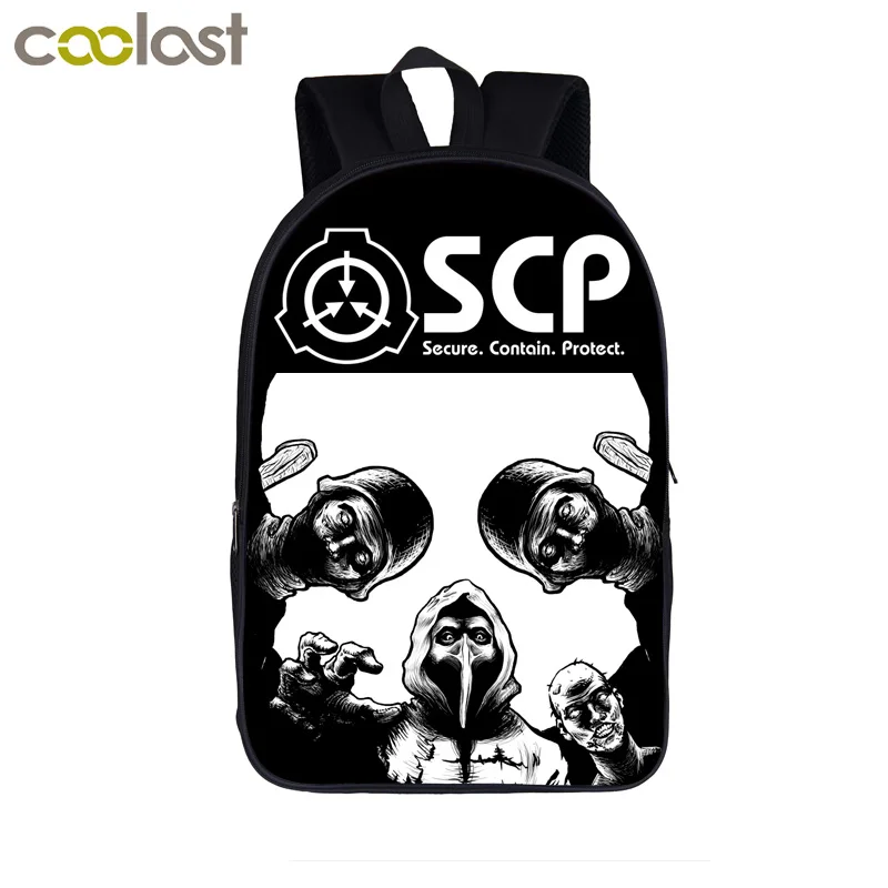 Рюкзак для подростков с особыми процедурами сдерживания основы SCP женская и