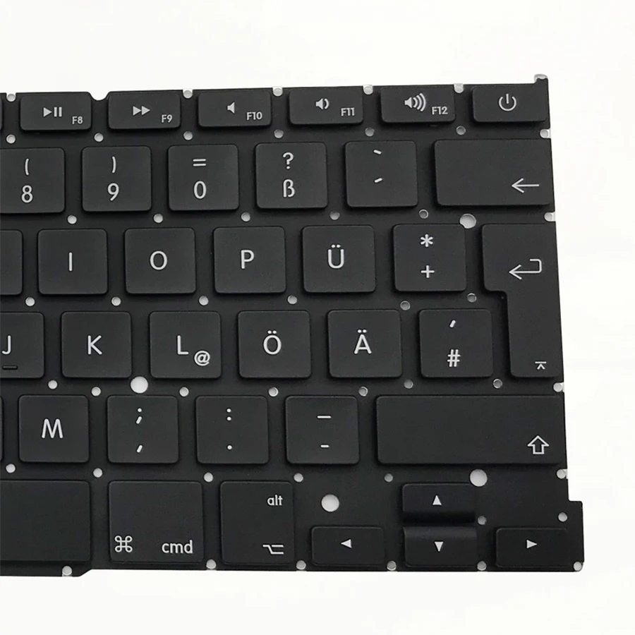 5 шт./лот Новая немецкая клавиатура с подсветкой для Macbook Pro Retina 13 дюймов A1502 2013 2014