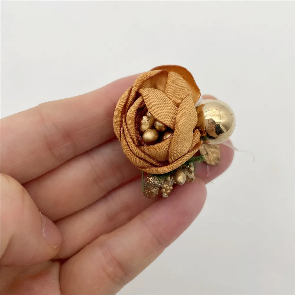 Искусственные цветы для рукоделия скрапбукинга 50 шт. |