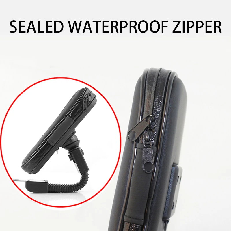 

Universal MTB Bicycle Bike Mobile Phone Holder Bag Case Waterproof Motorcycle Handlebar Bracket Mount Case 5.5 6.3 4.7 Inch