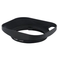 haoge metal square lens hood for carl zeiss planar t 250 50mm f2 zm 35mmf2 lens hollow out
