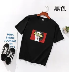 Милая женская футболка Летняя Повседневная с коротким рукавом и круглым вырезом