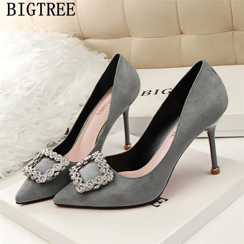 Туфли-стразы женские на высоком каблуке свадебные туфли роскошные пикантные