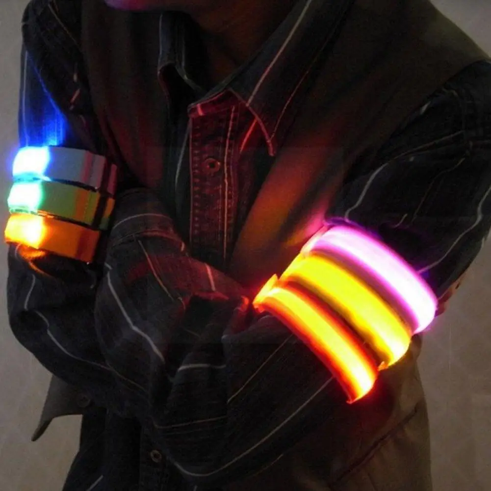 

Luminous Silicone Bracelet Customized Glossy Printing Running Silicone Band Couple Bracelet Wrist Luminous Fluorescent Nigh E6X1