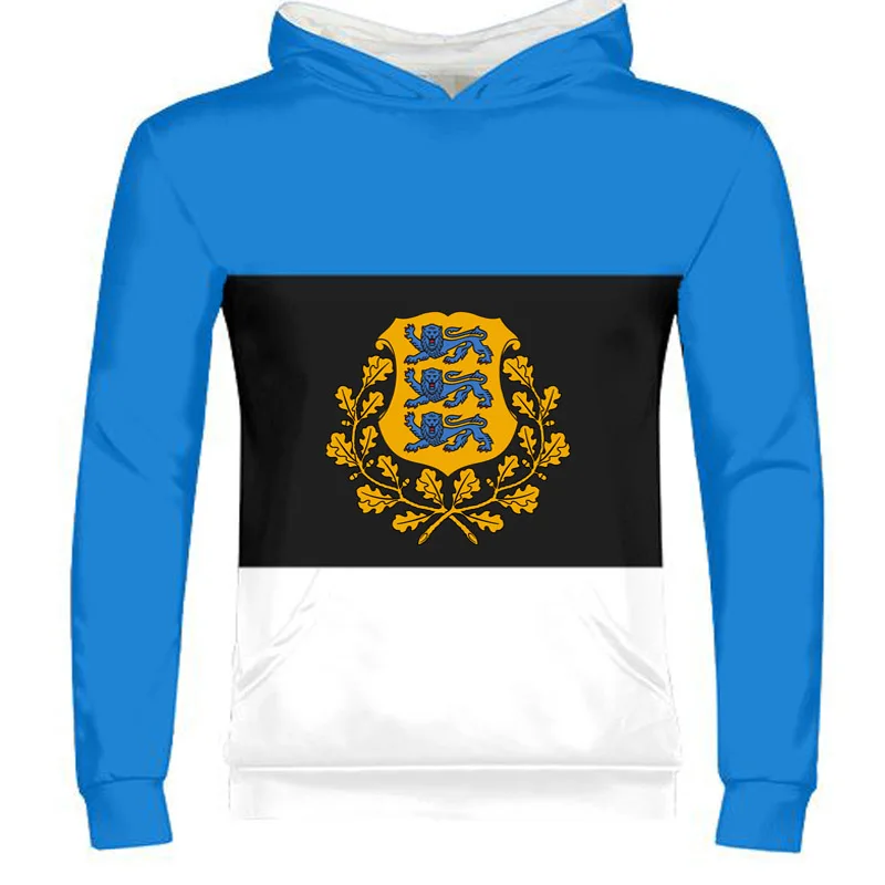 

ESTONIA man diy free custom made photo est zipper sweatshirt nation flag ee estonian print photo estonians eesti college clothes