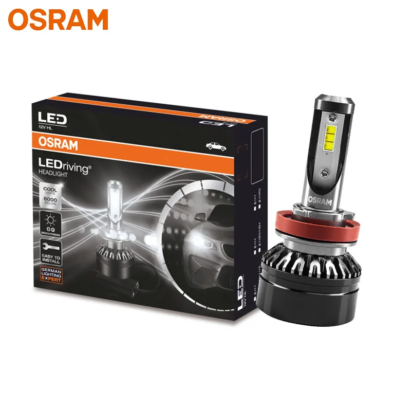 OSRAM H8 H11 H16 светодиодные передние фары противотуманные 12 В 16211CW светодиодная лампа