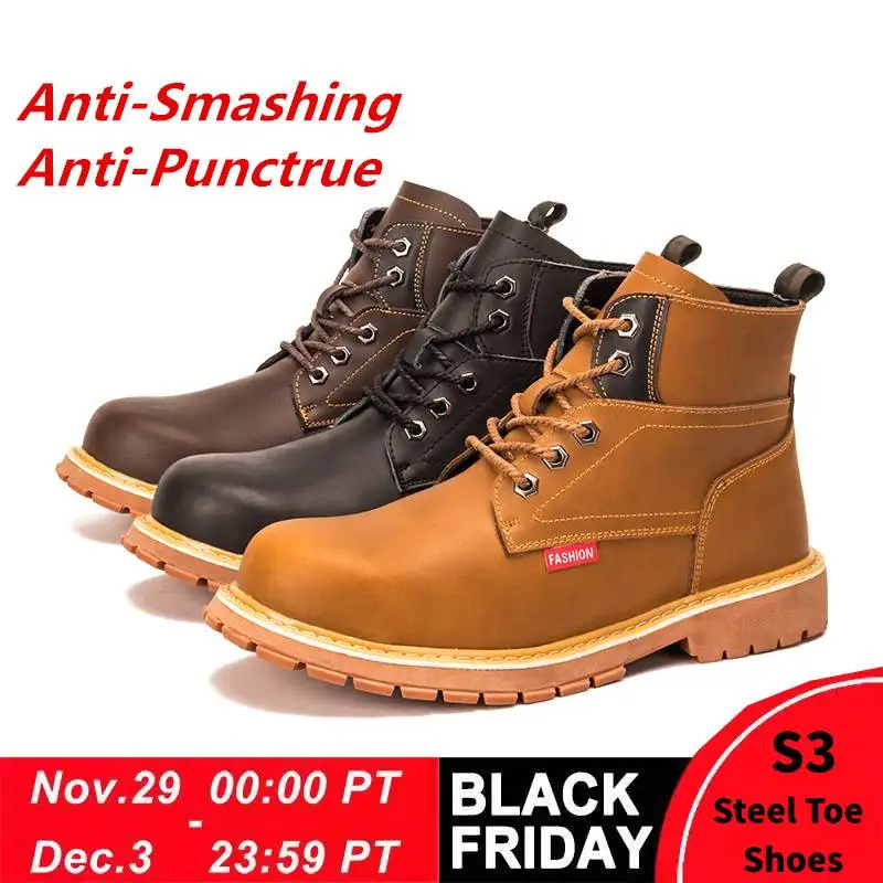 Кроссовки мужские и женские неразрушимые со стальным носком