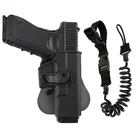 Тактический кобура для пистолета Glock 17 Airsoft кобура для пистолета чехол с пистолетом Слинг для пистолета Охотничьи аксессуары кобуры