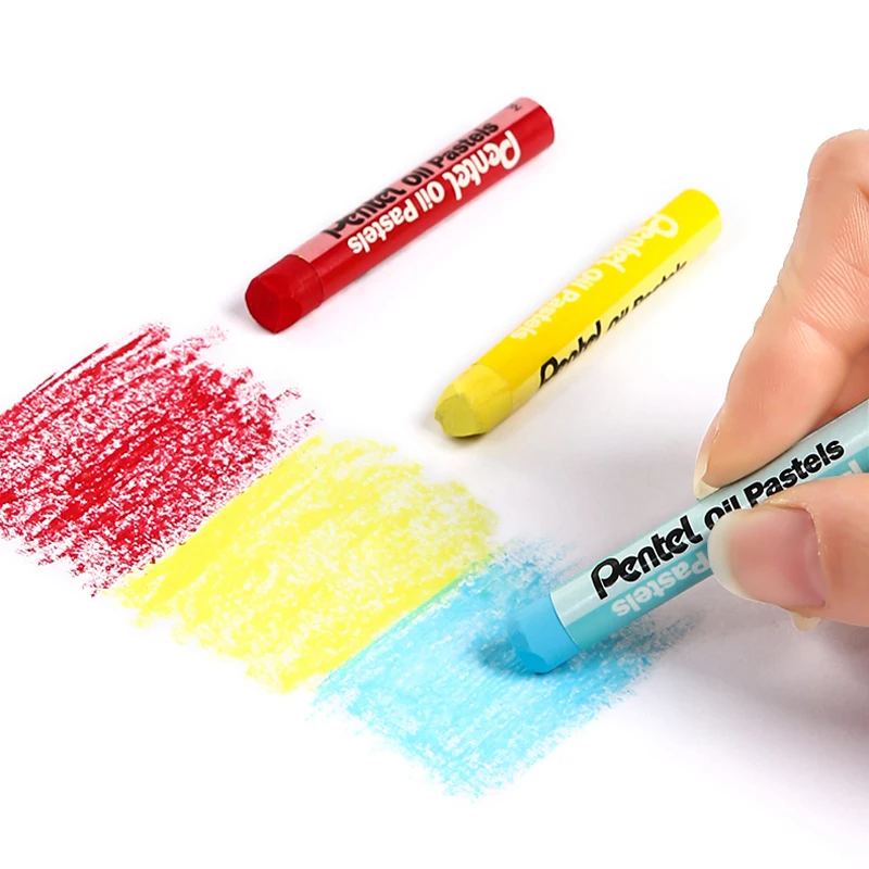 Pentel масляные краски кисть 12/16/25/36/50 Цвета для смываемых рисунков художественной