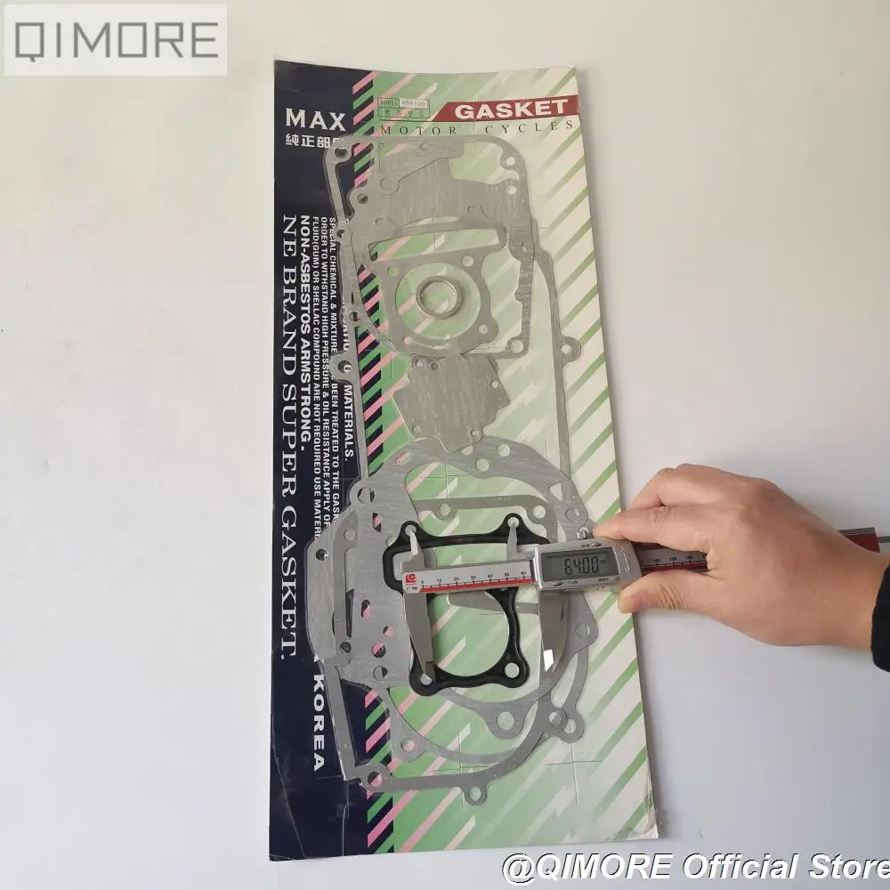 Полный комплект прокладок для 4 тактного мопеда мотовездехода QUAD 139QMB скутера GY6 100