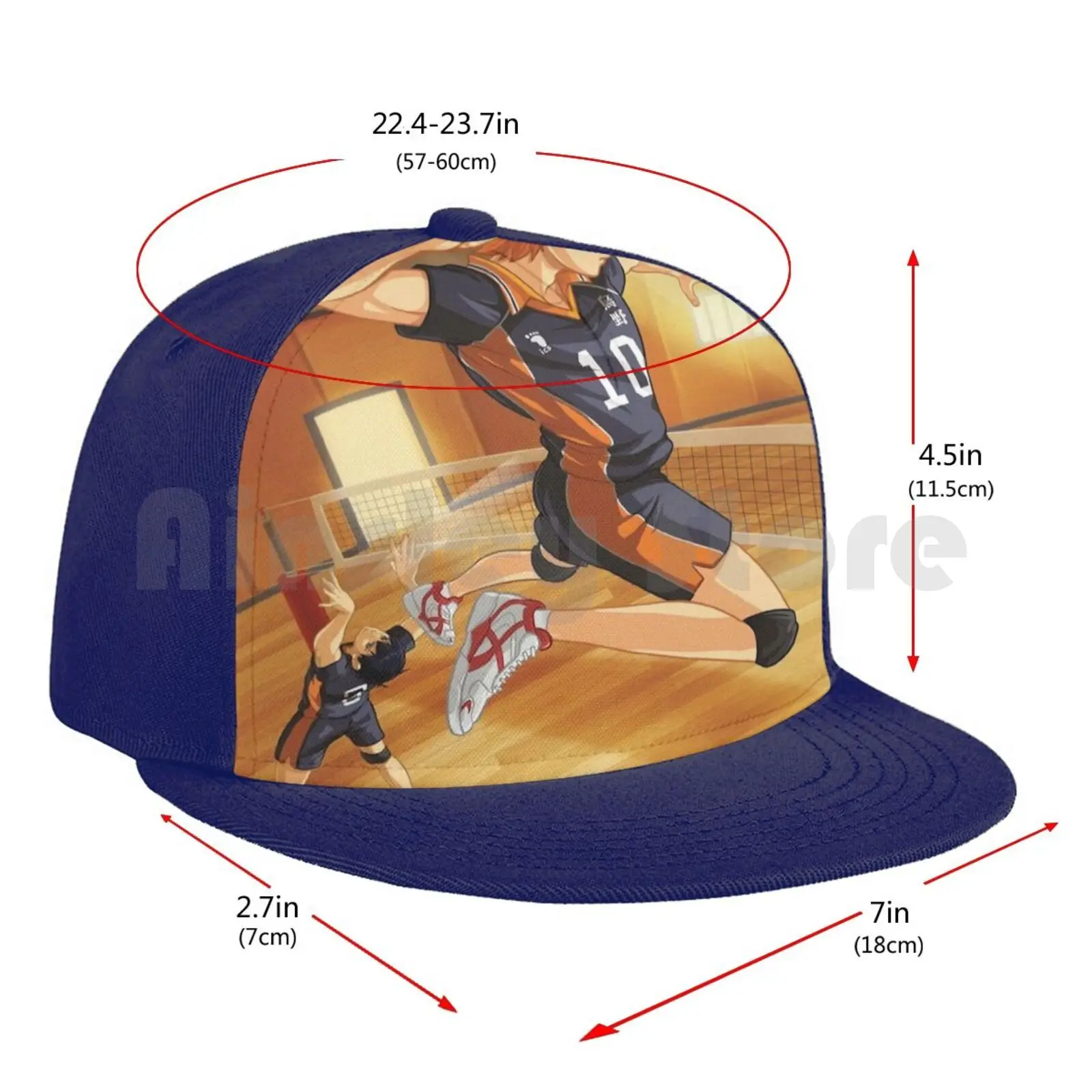 

Haikyuu Baseball Cap Unisex Mesh Casual Print Adjustable Haikyuu Haikyu Haikyuu Haikyu Anime Anime Cartoons Japanese Volleyball