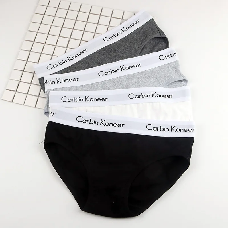 

ECTUSAMAT Underwear Women Cotton Solid Safety Underwear Girls Casual Underwear Sexy Underwear Women Neutral Underwear