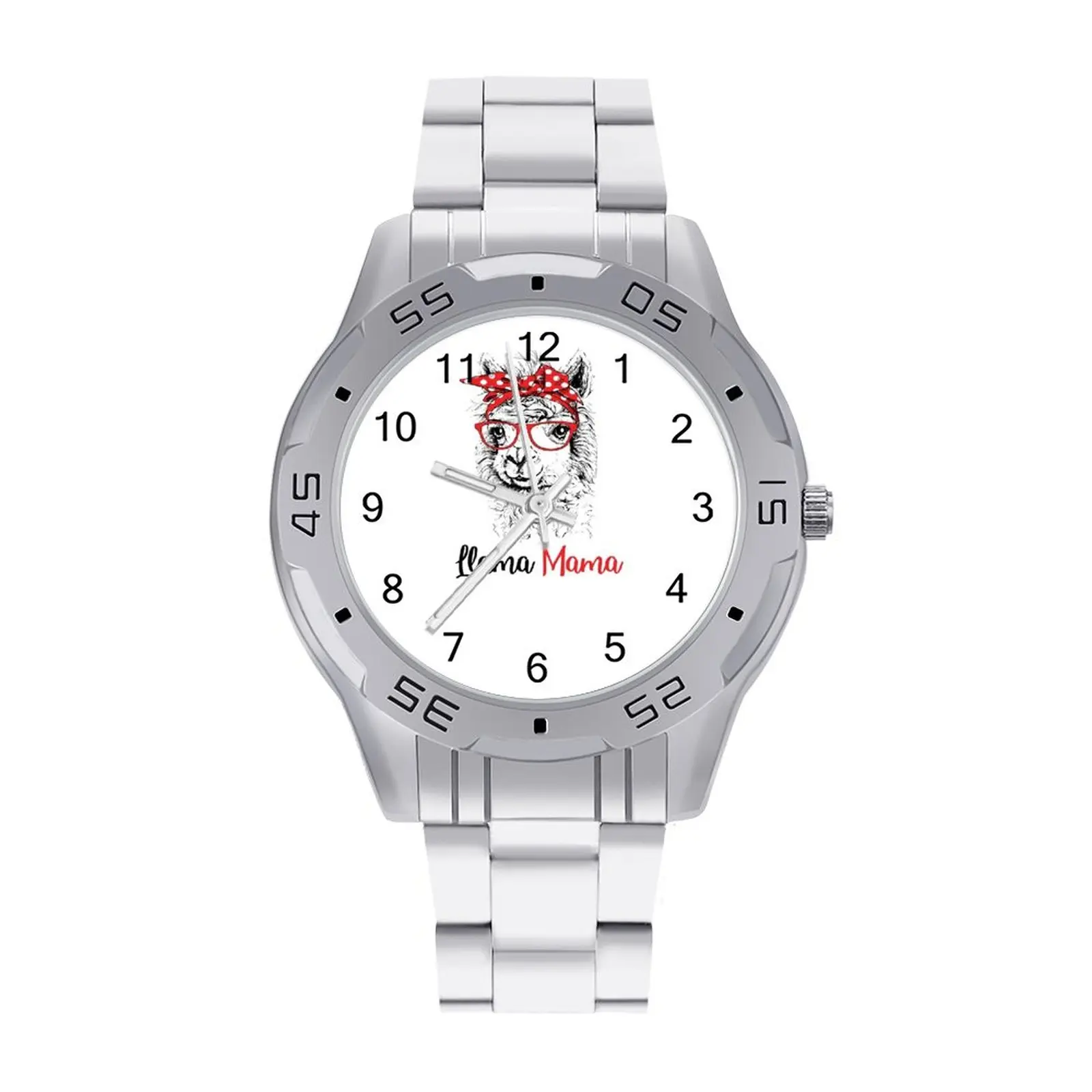 

Кварцевые наручные часы с альпакой