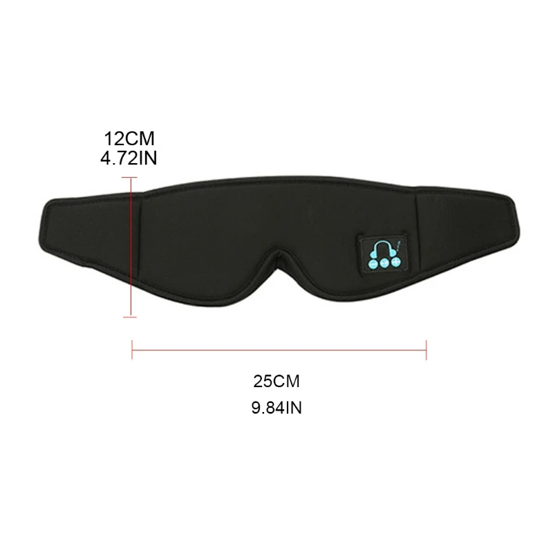 

Bluetooth Wireless Relieve Fatigue Music Sleeping Eye Mask Sleep Headphones QW