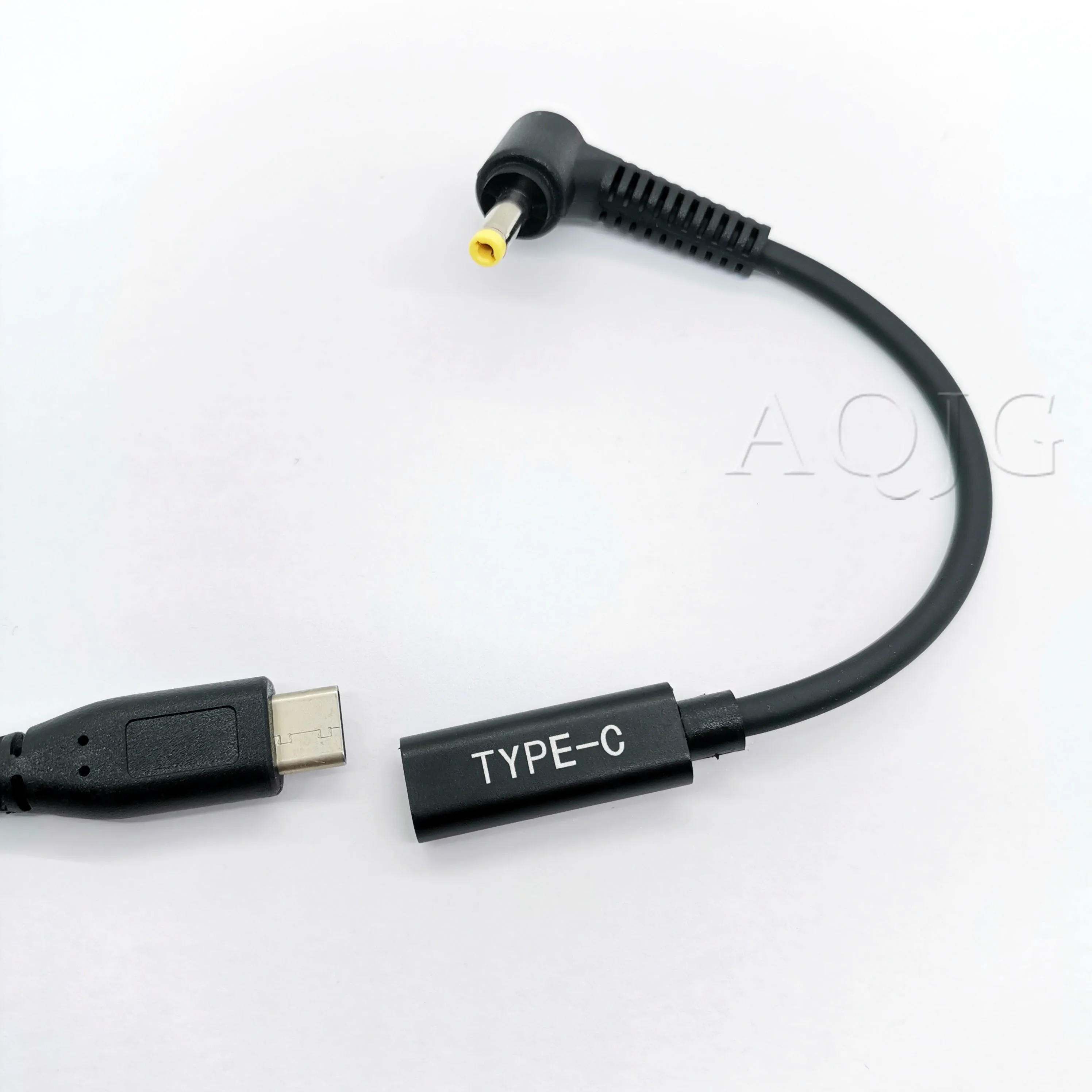 Эмулятор питания 90 градусов постоянный ток 20 в 4 0 1 7 мм штекер на USB 3 Тип C Женский