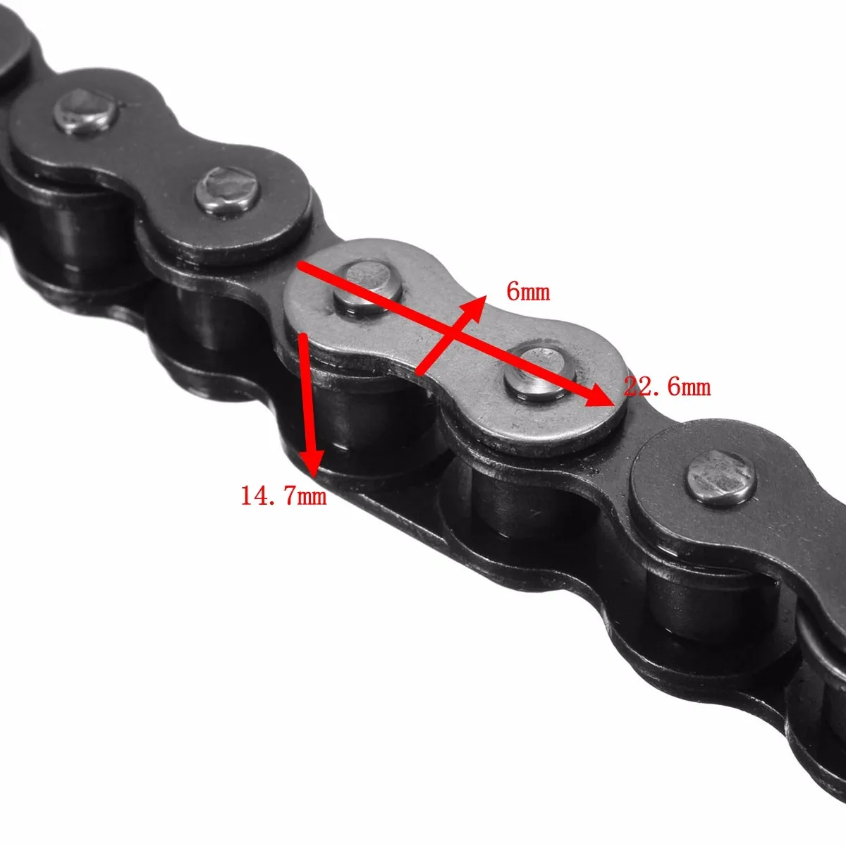 

Steel 420 102 Link Chains For Honda /SUNL /TaoTao Dirt Bike ATV Quad 110cc 125cc
