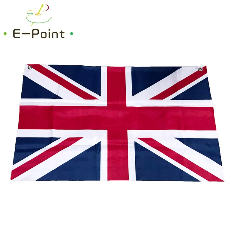 

Great British Flag United Kingdom Top Rings 2ft*3ft (60*90cm) 3ft*5ft (90*150cm) Size Christmas Decorations for Home Flag Banner