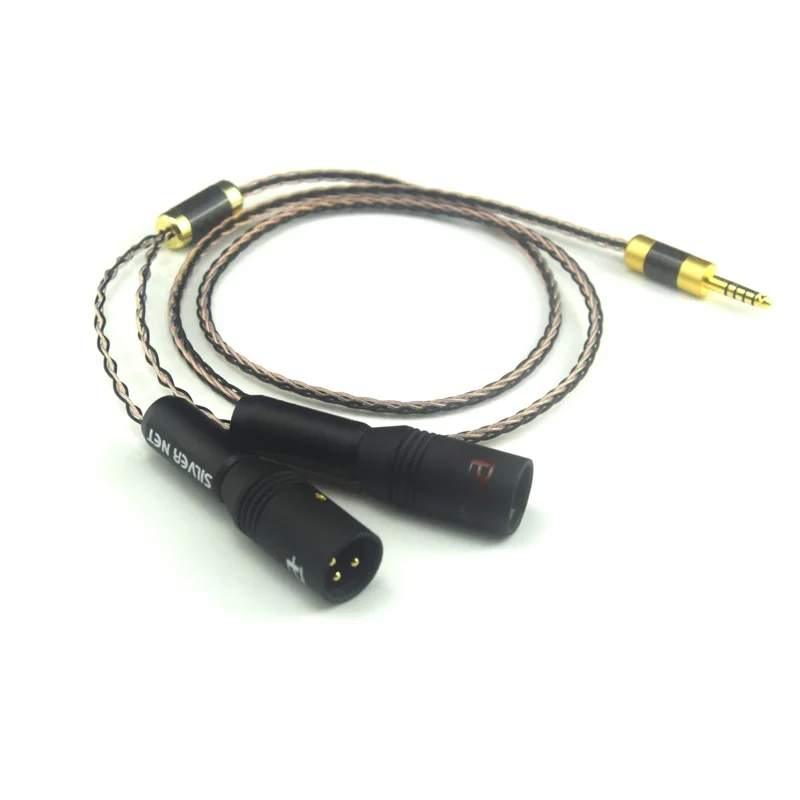 

Hifi 4.4mm to 2XLR Cable for WM1A1Z PHA-1A2A Z1R 4.4mm Balance to Double XLR Male Upgrade Audio Line
