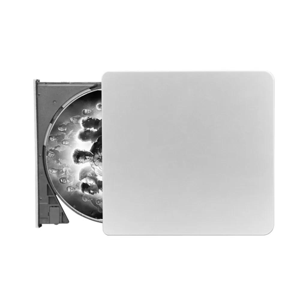Портативный dvd-плеер CD RW привод горелки Писатель слот загрузки USB 2,0 интерфейс для ноутбука Настольный Ноутбук dvd portatil