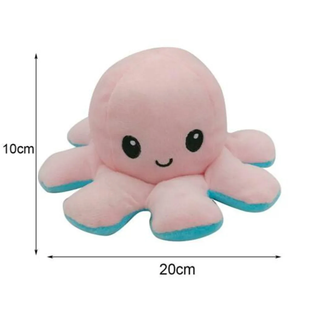 

Pulpos Reversible Toy Cute Filled Child Toy Soft Simulation Pulpo Reversible Flip Pulpos Stuffed Plush Doll Chapter Doll