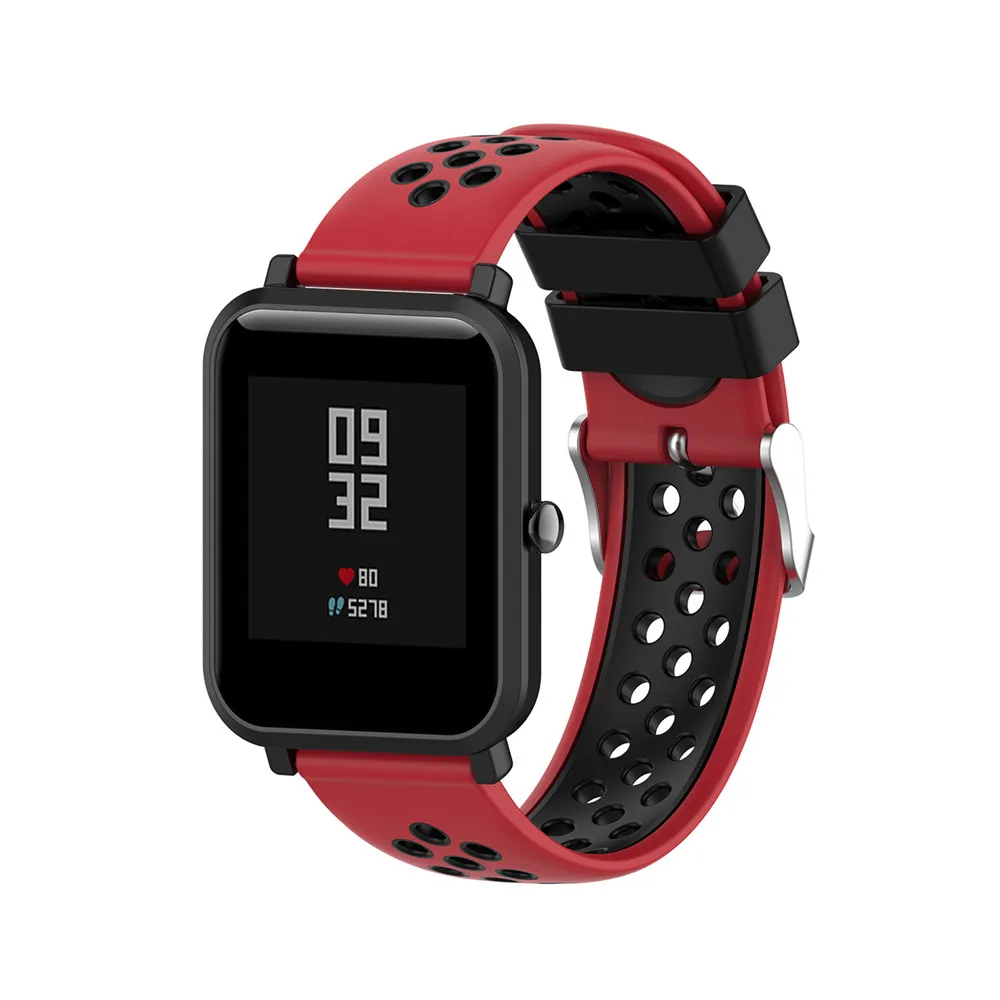 Силиконовый ремешок 20 мм для Garmin VIVOMOVE 3/HR Sport для samsung Galaxy Watch 42 мм R815 для Timex Weekender/Expedition